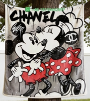 Chanel Throw Blankets